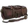 New Men's Real Leather Vintage Travel Gym Weekend Overnight Duffel Bag Luggage