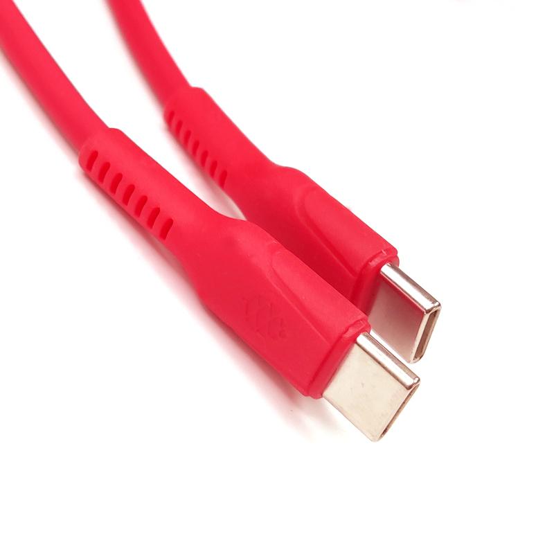 Pine64 1,5 м USB Type-C на Type C Силиконовый кабель для зарядки питания Для паяльника Pinecil, телефона PinePhone и ноутбука Pinebook Pro