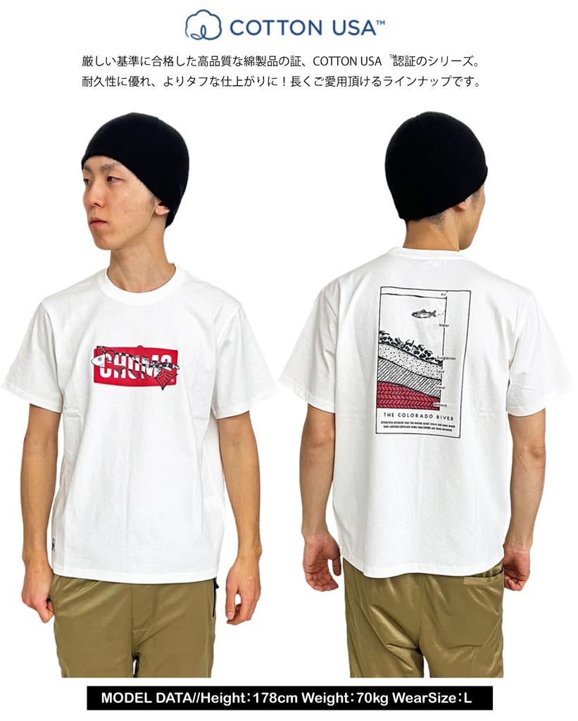 Футболка Clean River Navy [Chums] Футболка мужская