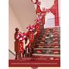 Wedding Stair Handrail Decoration Set: Balloons & Flowers for Bridal Room & Escalator