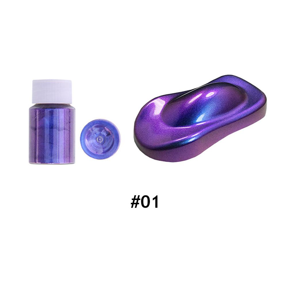 Chameleon Pigment Acrylic Paint Powder Coating For Car Painting Automotive Chameleon 10g Powder Crafts Nail Decorations