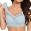 Sexy Seamless Plus Size Bra Push Up Sports Brassiere Women's Lace Underwear Wireless Sport Top Woman No Steel Ring Bras