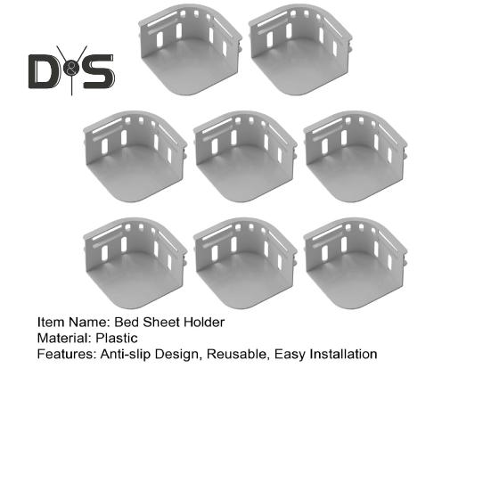 4/8 шт. держатели простыней на резинке простыни ремни для матраса угловые держатели простыней удерживают простыни плотно на матрасах всех размеров