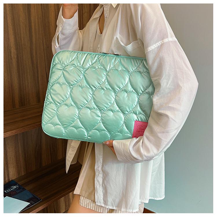 Корейская милая вышивка для 15-дюймового ноутбука и 11-дюймового iPad, многоцветный хлопковый дизайн в виде макарон