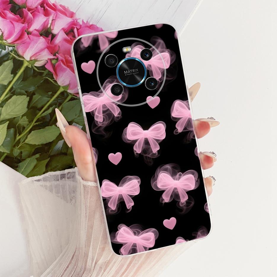Чехол для Honor X9 5G ANY-NX1 Новые Цветы Бабочка Расписной Чехол Мягкий Тонкий Чехол для Телефона Для Honor X9 4G X 9 HonorX9 5G Чехлы Сумки