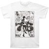 Rocky 76 Collage Slim Fit White Unisex T-shirt
