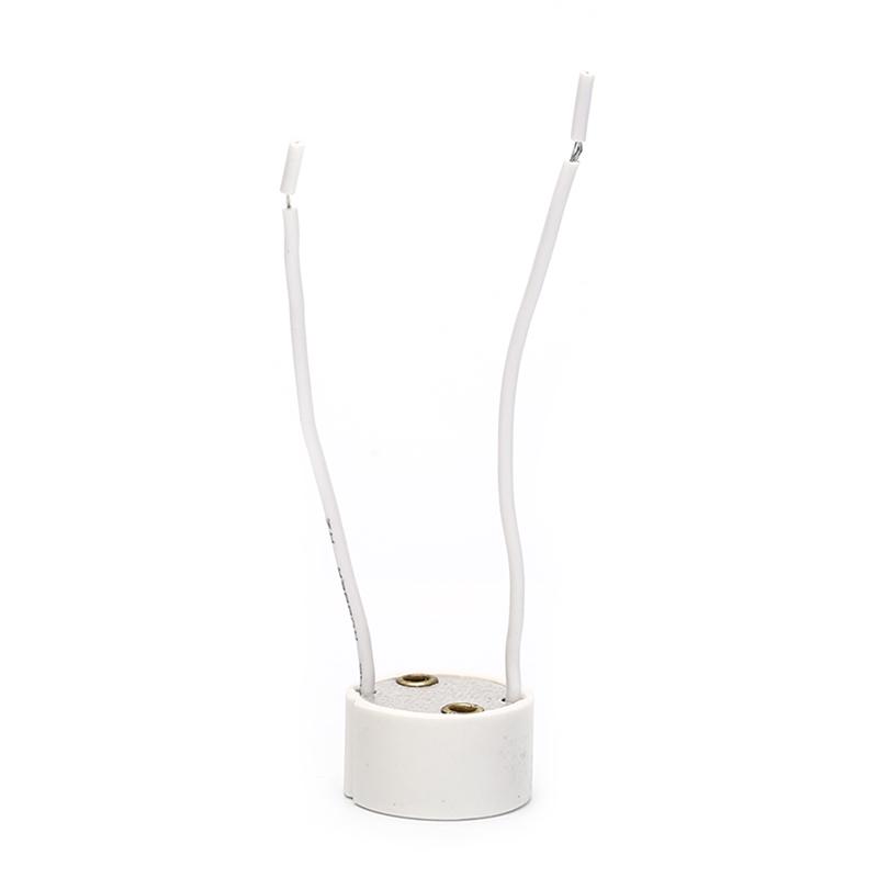 10 шт. светодиодная лента Gu10 гнездо для галогенной керамической лампочки держатель провода разъема