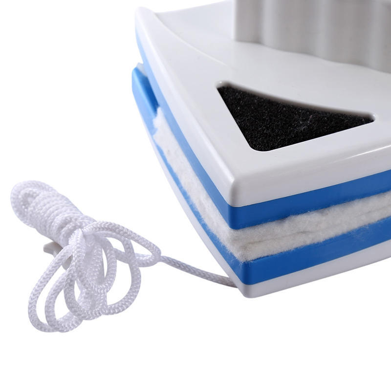 Новая магнитная щетка для мытья окон для дома и высоких помещений. Двусторонний инструмент для мытья стекол с сильным магнитом.