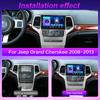 2 DIN Android автомобильное радио для Jeep Grand Cherok 2008-2013 мультимедийный проигрыватель головное устройство стерео GPS навигация WIFI 1+16 ГБ