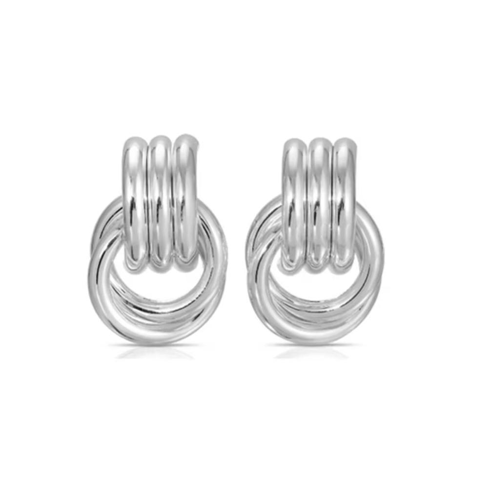 Aesthetic Design Drop Earrings Twist Knot Stud Earrings Women's Dangle Earrings  Bridal