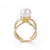 Faux Pearl Scarf Ring Silk Scarf Slide T-shirt Tie Clip Stylish Slide Ring