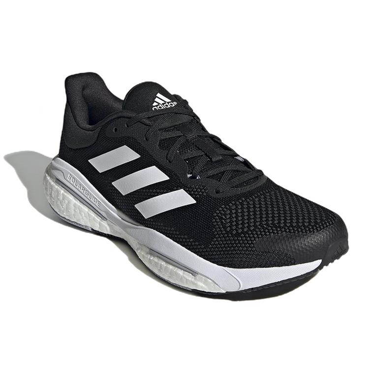 Новые Adidas Solarglide 5 Core Black White GX5493