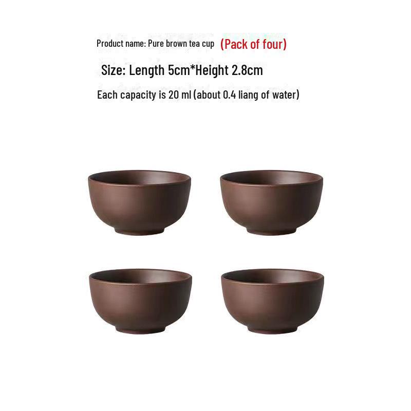 Коллекция чайников из фиолетовой глины: 72 модели, чайники Zhuni Xishi объемом 120–200 мл, идеально подходящие для утренних рынков