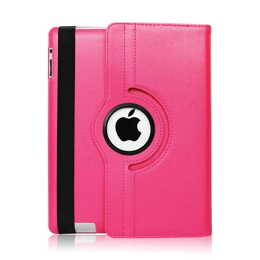 For iPad Air 13 11-inch M2 Pro 13 11-inch M4 2026 Mini 7 6 Smart Leather Case with 360° Rotation and Sleep Wake Function Shell