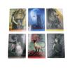 9.3*6.7cm Fantasy Cats Oracle Deck 24 Pcs Oracle Cards