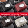 Совместимая коробка для салфеток для Besturn B70S/T99/T55/T77/T33/NAT - Выдвижной дизайн для подлокотника и спинки сиденья.