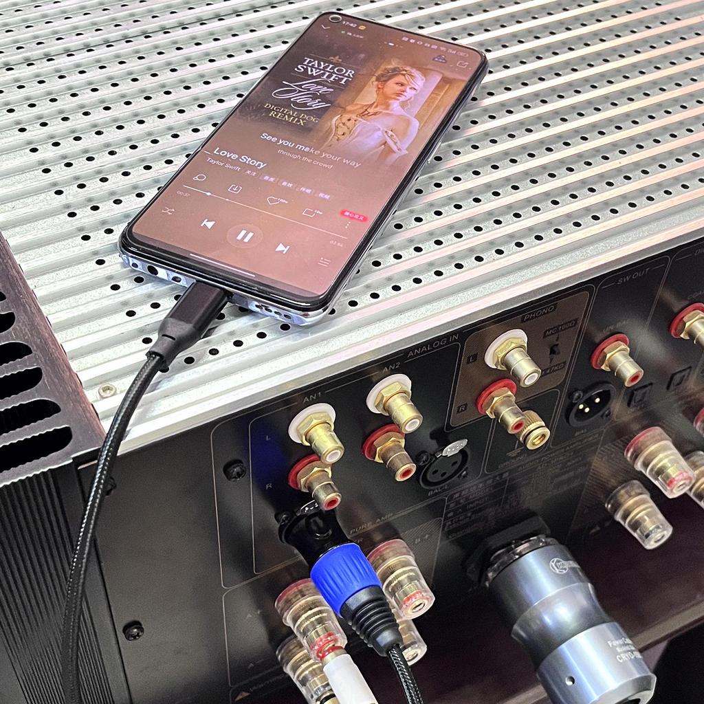 Best-Selling USB-C to XLR Male Adapter Cable for Mobile Phone Mixer Audio