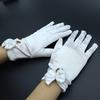 Китайский Свадебный Этикет Одежда Свадебные Красные Перчатки Невеста Сюхэ Свадебные Красные Аксессуары Перчатки