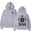 Christian Jesus Bible Saying Verse Faith Hoodies Men Women Clothing Fashion Long Sleeve Sweatshirts Fleece Loose Pullover