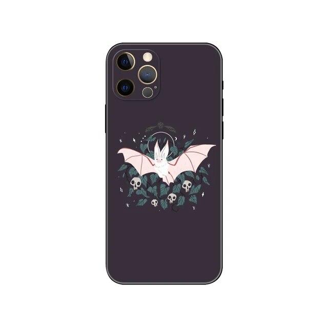 Прекрасный мягкий анимационный модный телефон для Iphone 6 Plus 13 7 14 6s Pro X 8 XS 12 Max Mini XR 11, силиконовый прямой силиконовый мягкий чехол из ТПУ