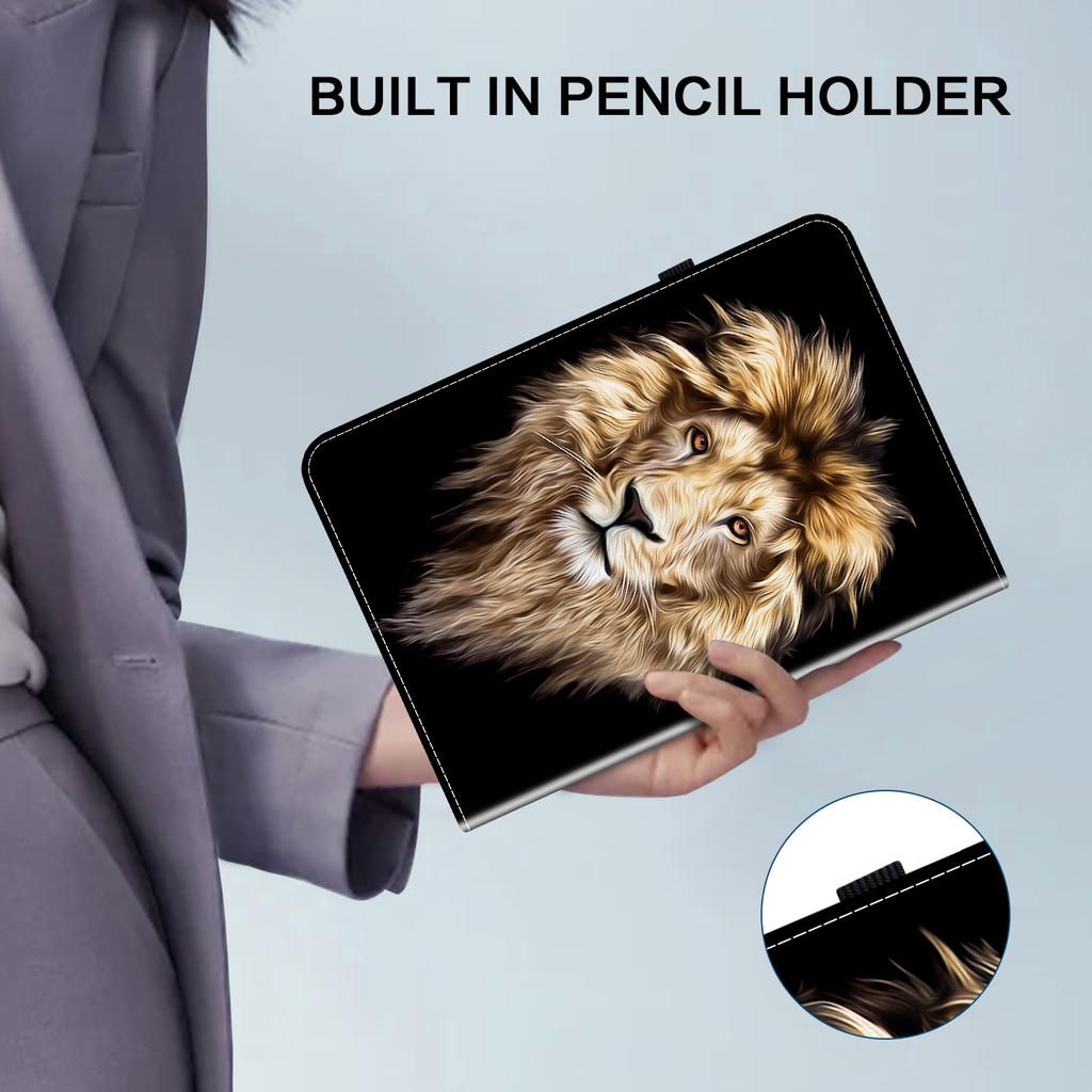 PU Leather Tablet Case for Xiaomi Poco Pad - 11 Styles! Durable, with 2 Stand Slots, Pencil Holder & Card Slots, Flexible TPU Back Cover