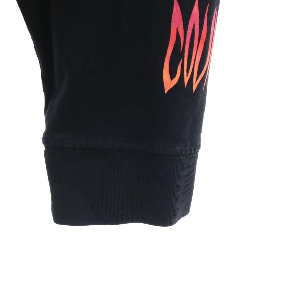 Marcelo Burlon Футболка с длинным рукавом с принтом на спине S черная Ron T Мужская Б/У