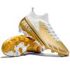 High Quality 2025 Golden Men's Football Boots Society Size 46 Superstar Soccer Shoes Cleats Man Crampon Football Training Shoes