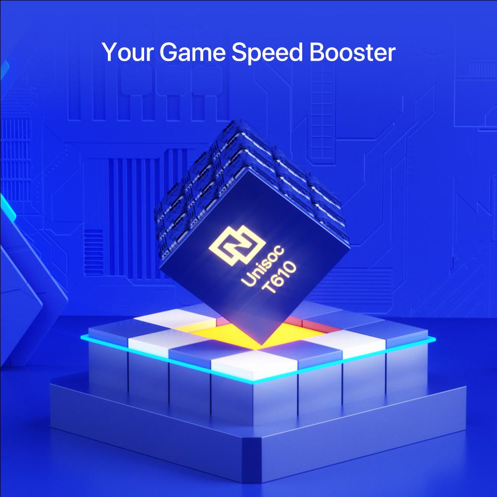 UMIDIGI Смартфон A13 Android 11 Unisoc T610 4 ГБ 128 ГБ 20 МП AI Тройная камера 6,7-дюймовый полноэкранный дисплей Аккумулятор 5150 мАч Мобильный телефон