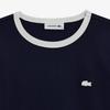 [lacoste] Women's Soft Ringer T-Shirt TF703E-56G166