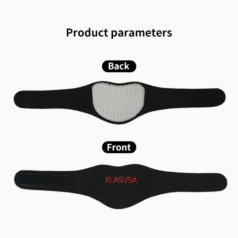 1 шт., самонагревающийся турмалиновый пояс, бандаж для шеи, поддержка магнитной терапии, массажер для шеи, облегчение боли, уход за здоровьем