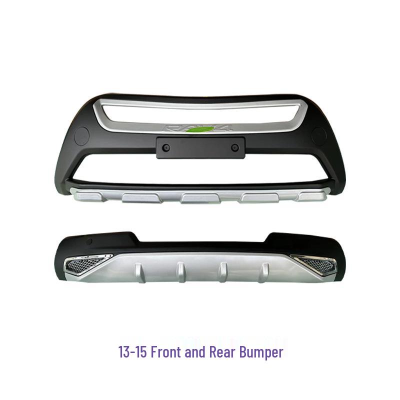 Защитные накладки на передний и задний бамперы для RAV4 (Модели 2013-2019 гг.)