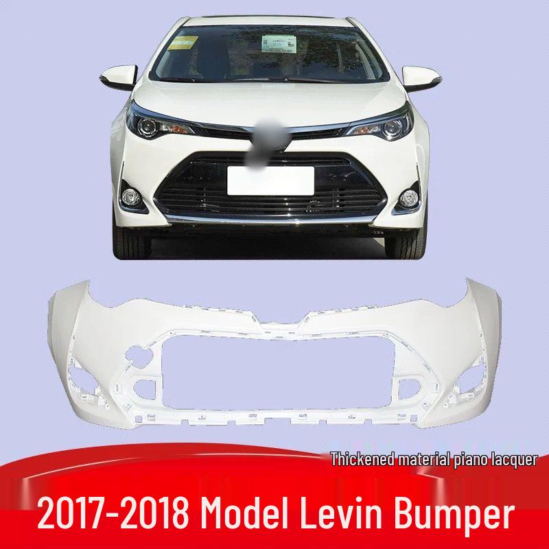 Совместимый передний и задний бампер с двойным двигателем для моделей Toyota Levin '14, '16, '17, '19, '20, '22.