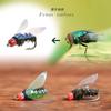 LEO FISHING 50pcs/40pcs Box Fishing Accessory Goods Bead Head Fast Sinking Nymph Scud Fly Bug Worm Trout Fishing Tools Insect Fishing Bait Lure