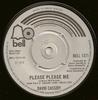 7inch Record DAVID CASSIDY - Please Please Me BELL1371 Bell Records 1974 UK Rock Used