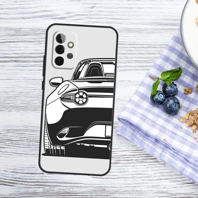 Автомобильный чехол JDM для Samsung Galaxy A15 A25 A35 A55 A53 A33 A13 A52 A32 A12 A51 A71 A14 A34 A54