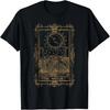 Goth Clothing Tarot Card The Moon Witchy Occult Clothes T-Shirt