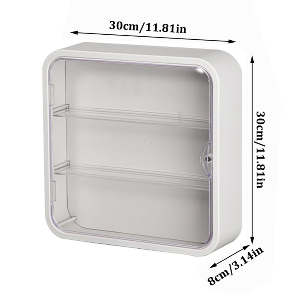 Настенный стеллаж для хранения кукольных коробок, магнитная присоска, витрина для статуэток, пылезащитный ящик для хранения кукольных коробок