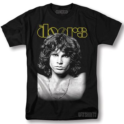 Футболка The Doors Джим Моррисон Рок-тур Винтажный графический дизайн