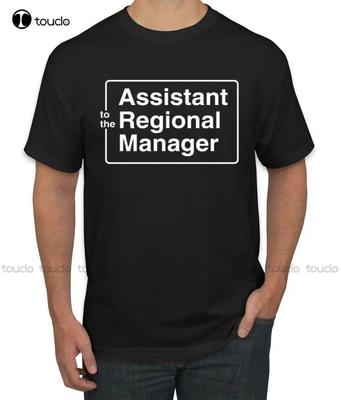 Assistant To The Regional Unisexager Office Quote Unisexs Tv Humor T Shirt Graphic Tee Unisexs T ShirtsFashion Tshirt Summer Tshirt
