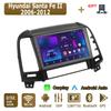 Android Carplay автомобильное радио для Hyundai Santa Fe II 2006-2012 мультимедийный проигрыватель головное устройство стерео GPS навигация BT WIFI 2+32 ГБ