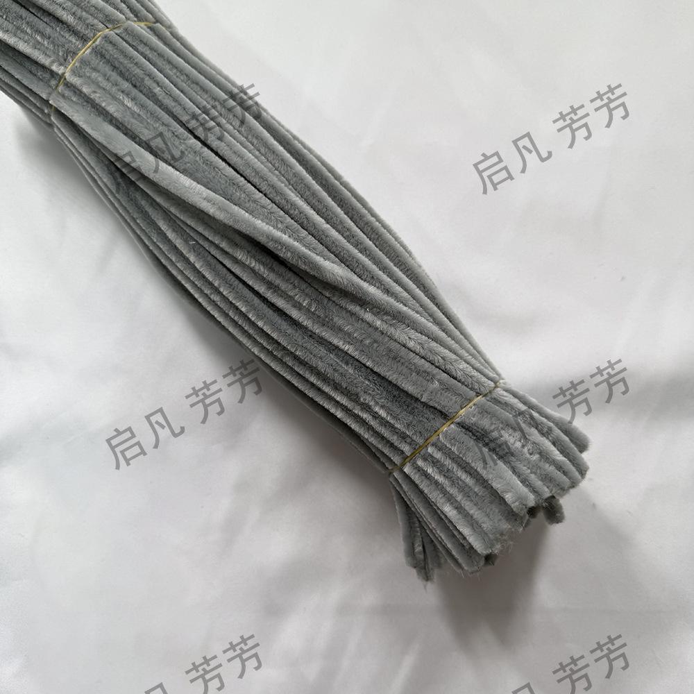 8mm Macaron Color Encrypted Twist Ties Chenille Stems for DIY Toys