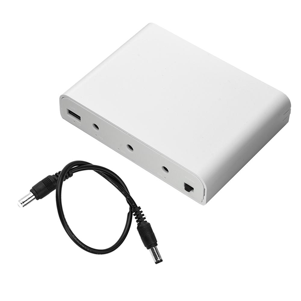 Набор Power Bank UPS для DIY из 6 аккумуляторов 18650 Li-ion со съемным корпусом для оптического роутера Cat, выход 5V/9V/12V, до 60W