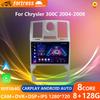 Car Radio Android 13 Carplay For CHRYSLER 300C 2004 - 2011 GPS Navigation Android Auto Stereo BT Wifi Video Bluetooth