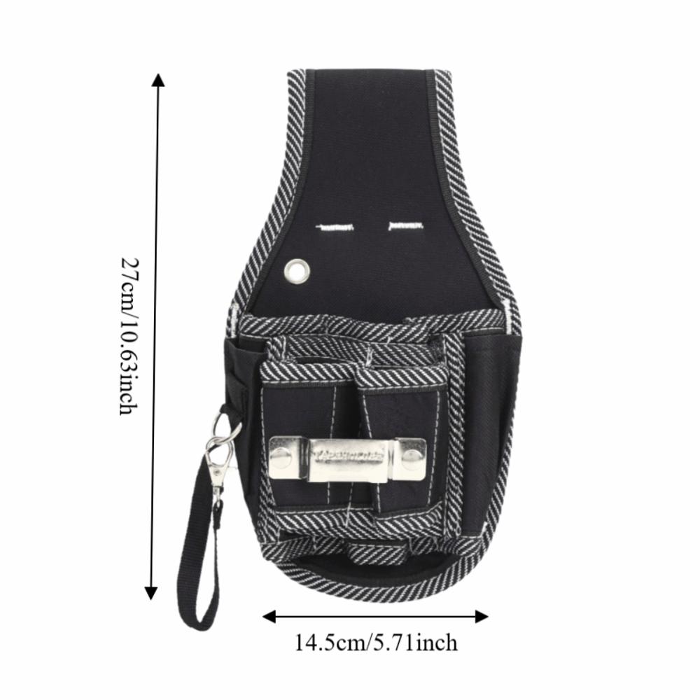 with 7 Pockets Electrician Tool Waist Bag Oxford Canvas Electrician Tool Pouch Tool Storage