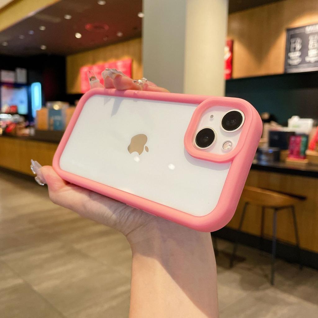 Подходит для Apple 15promax, Акриловая фоторамка, Чехол для телефона, Полная защита для iPhone14, Простой защитный чехол 13 с защитой от падений