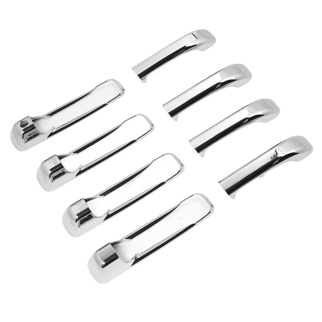 Хромированные накладки на дверные ручки Глянцевый стильный комплект накладок на наружные дверные ручки для 1500 2500 3500 2009