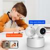 Humanoid Tracking Two-Way Audio Dual Lens Home Surveillance Camera with Dual Screens