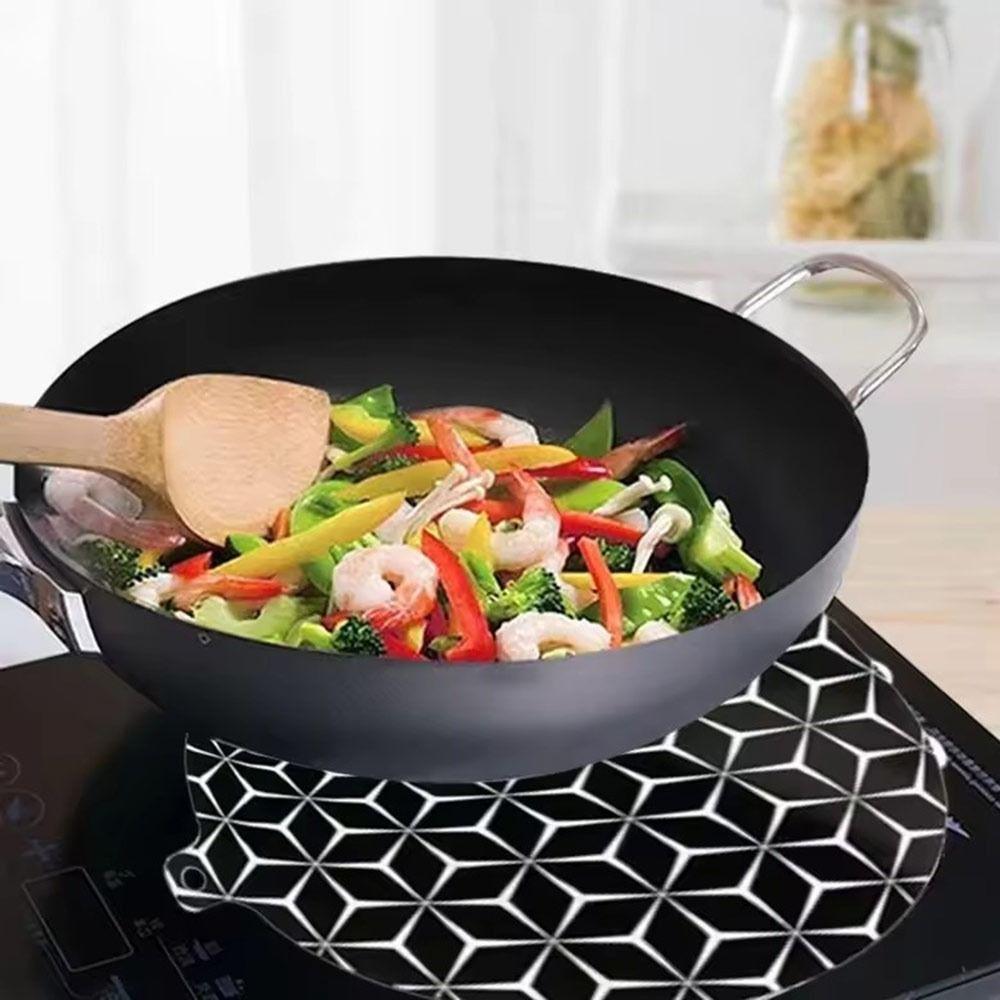 Силиконовый коврик для индукционной плиты Противоскользящий Изоляционный Термоковрик Коврик для индукционной плиты