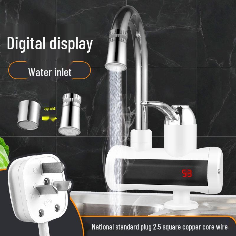 Мгновенный нагрев, электрический душевой смеситель двойного назначения с нижним и боковым подводом