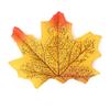 50 шт. искусственный кленовый лист реалистичная ткань осенние листья для дома и улицы Хэллоуин осень